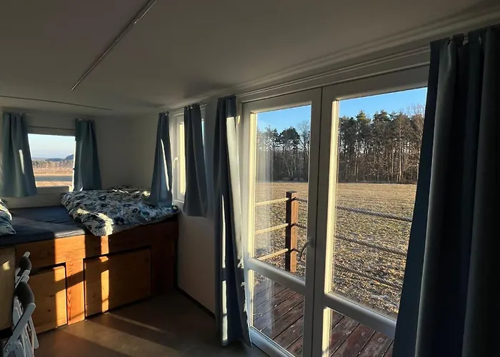 Maringotka Uprostřed Divočiny Kemp Prosec (Pardubice)